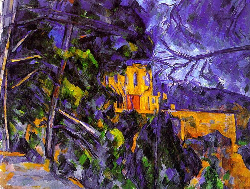 Paul Cezanne Le Chateau Noir Spain oil painting art